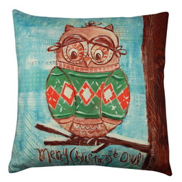 Aberto Design Cojín Multicolor 43 x 43 cm